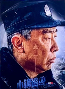 被雨淋湿